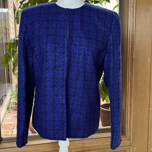 KAREN SCOTT EVENING BLUE JACKET SIZE 10P